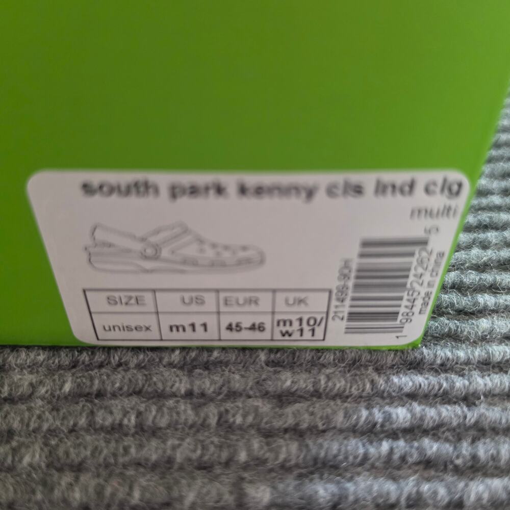 CROCS South Park Kenny Classic Lined Clog Men's Size 11 Orange Brown - Picture 2 of 13